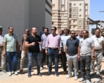 رئيس جهاز العاشر من رمضان يستقبل مسؤول الدعم الفني بوزارة الإسكان ويتفقدان مشروعات حي النرجس