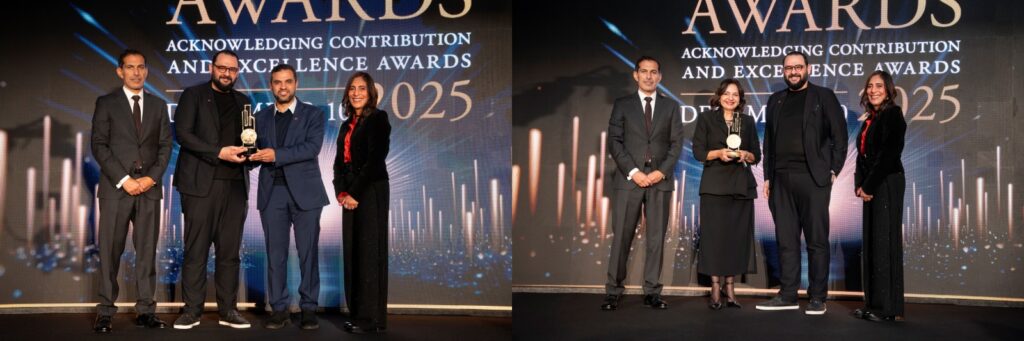 مدينة مصر تحصد جائزتين عن مشروعات تاج سيتي للتنمية المستدامة والمسؤولية المجتمعية 2025