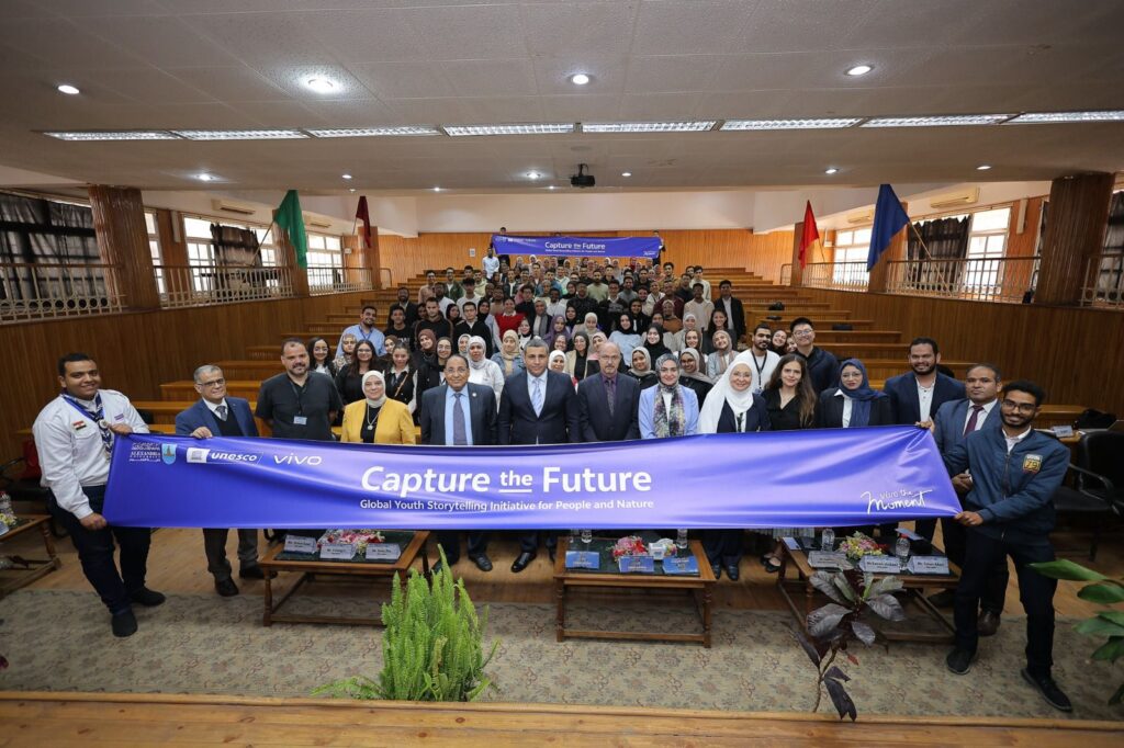 اليونسكو و vivo تنظمان ورشة بجامعة الإسكندرية لتمكين الشباب المصري من السرد البصري والتصوير المستدام