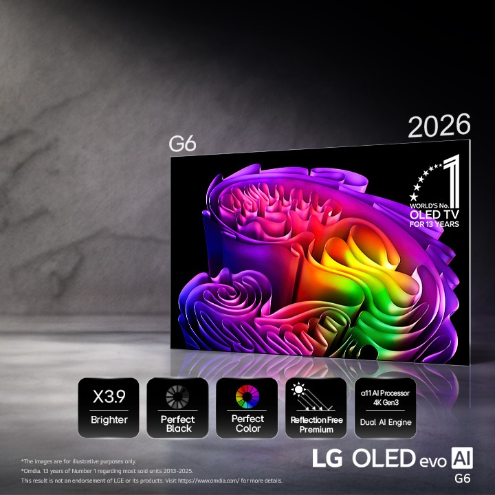 الصورة الأوضح والصوت الأذكى.. “إل جي” تطلق OLED 2026 في السوق المصري